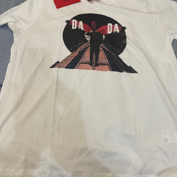 Boss Mens Dadaist Graphic T-Shirt Size L - Picture 4 of 5